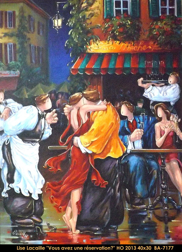 BA7177 - Vous avez une réservation? - 40x30