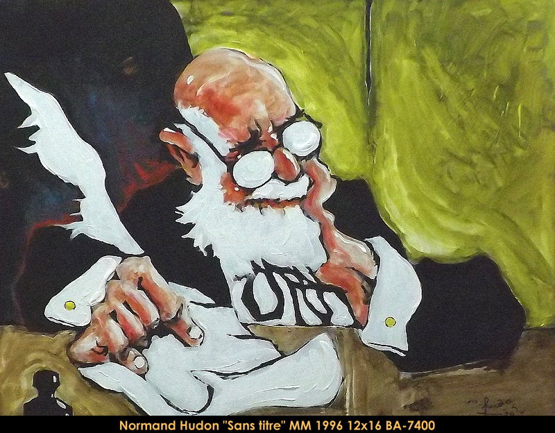 BA7400 - Vieux sage - NORMAND HUDO 12x16