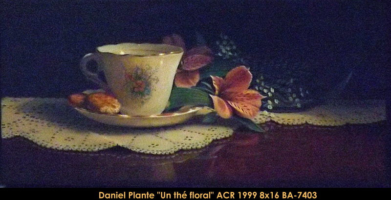 BA-7403 - Daniel Plante - Un thé floral - 8x16