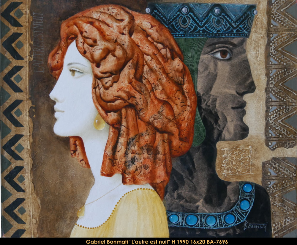 BA7696 - Gabriel Bonmati - L'autre est nuit - 16x20
