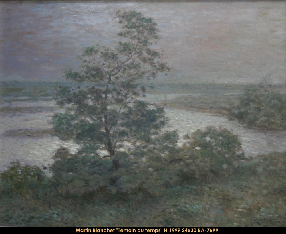 BA7699 - Témoin du temps - MARTIN BLANCHET 24x30