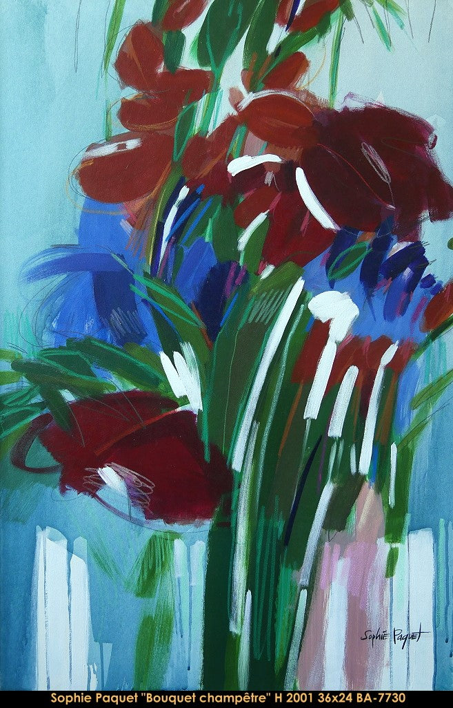 BA7730 - Bouquet champêtre - SOPHIE PAQUET - 36x24