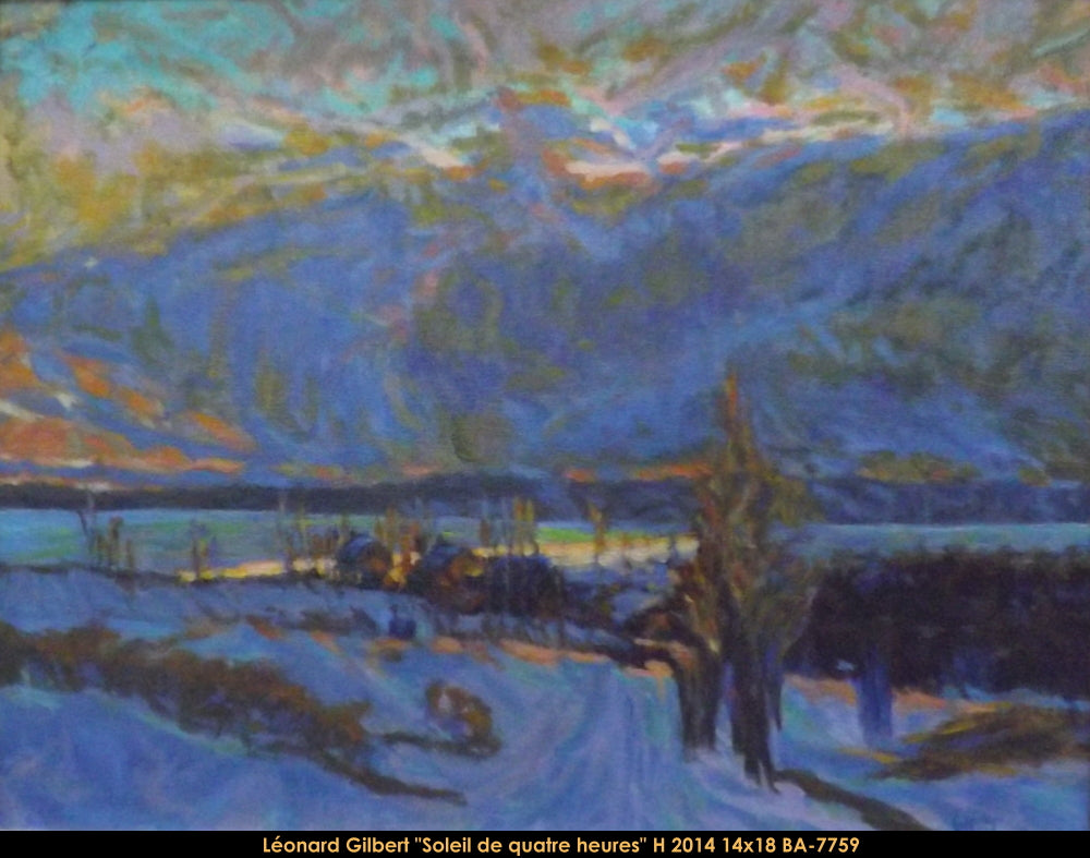 BA7759 - Soleil de 4 heures - LÉONARD GILBERT - 14x18