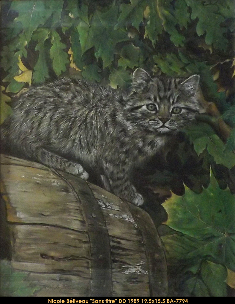 BA7794 - Sans titre (Pastel) - NICOLE BÉLIVEAU - 19.5x15.5