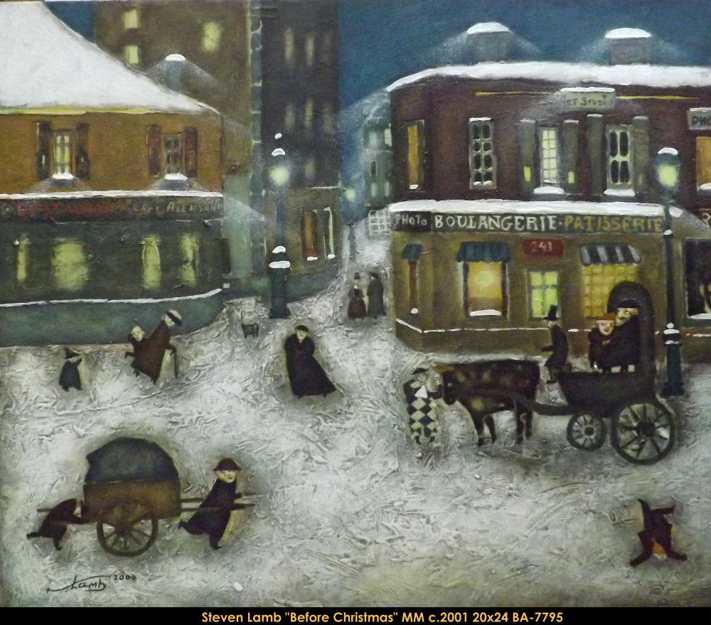 BA7795 - Steven Lamb - Before Christmas - 20x24