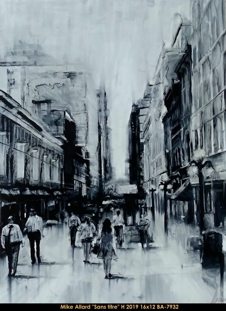 BA7932 - Mike Allard - sans titre/untitled - 16x12