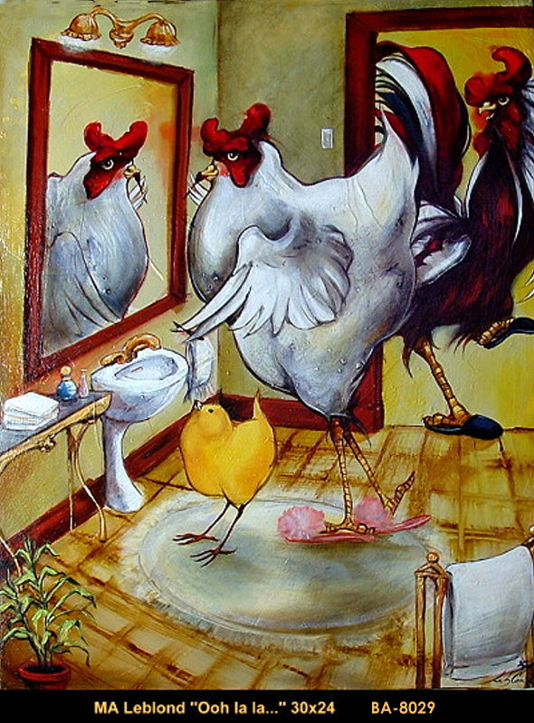 BA8029 -Oh, la la - MARIE-ANDRÉÉE LEBLOND - 30x24