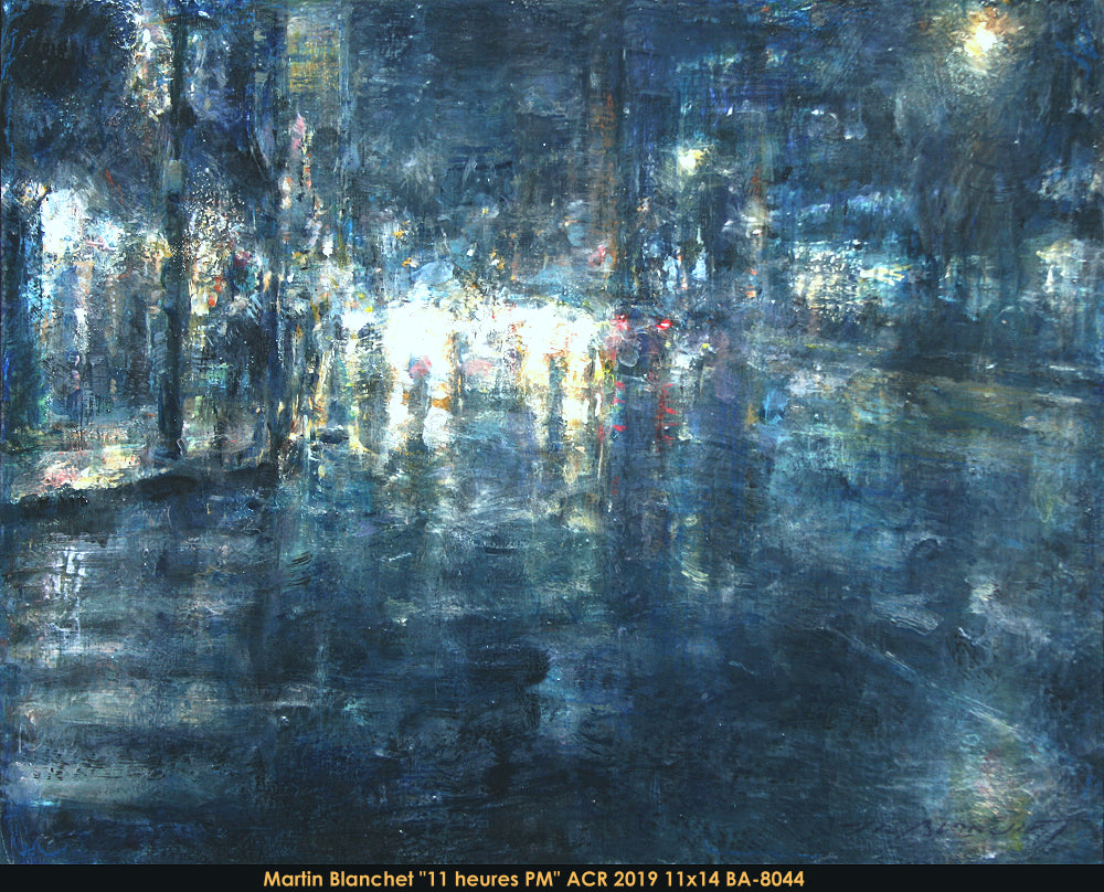 BA8044 - MARTIN BLANCHET - 11 heures PM - 11x14