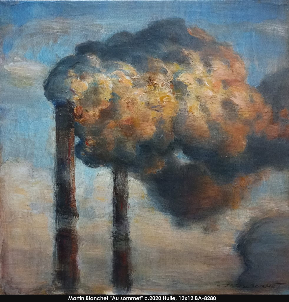 BA-8280 - Au sommet - MARTIN BLANCHET - 12x12