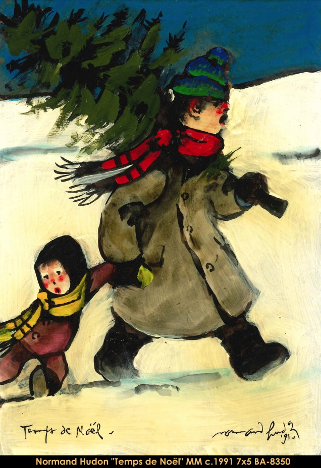 BA8350 - Temps de Noël - NORMAND HUDON - 7x5