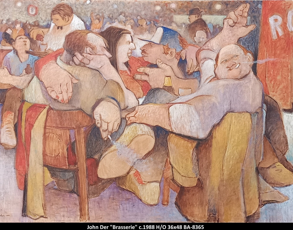 BA-8365 - Brasserie - JOHN DER - 36x48