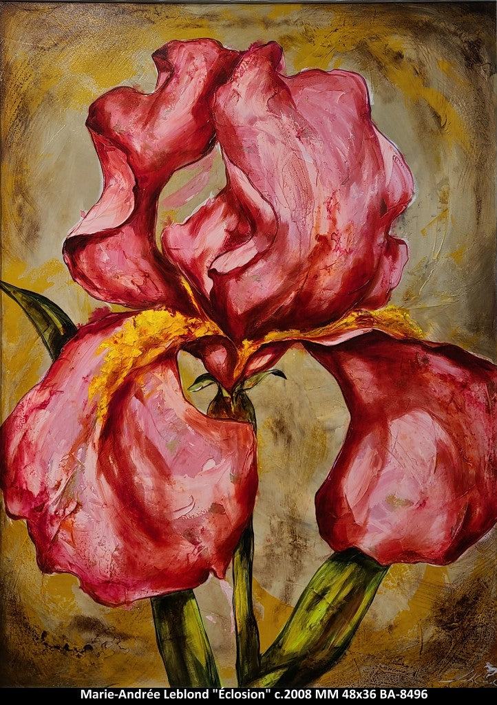 BA-8496 - Éclosion - M.A.LEBLOND - 48x36