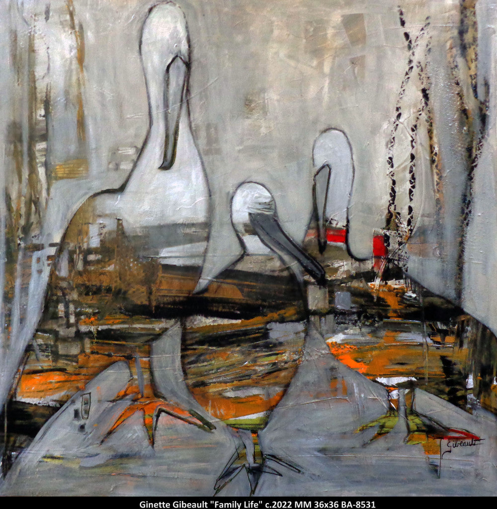 BA-8531 - Family Life - GINETTE GIBEAULT - 36x36