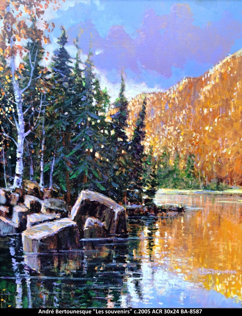 BA8587 - Les souvenirs - ANDRÉ BERTOUNESQUE - 30x24