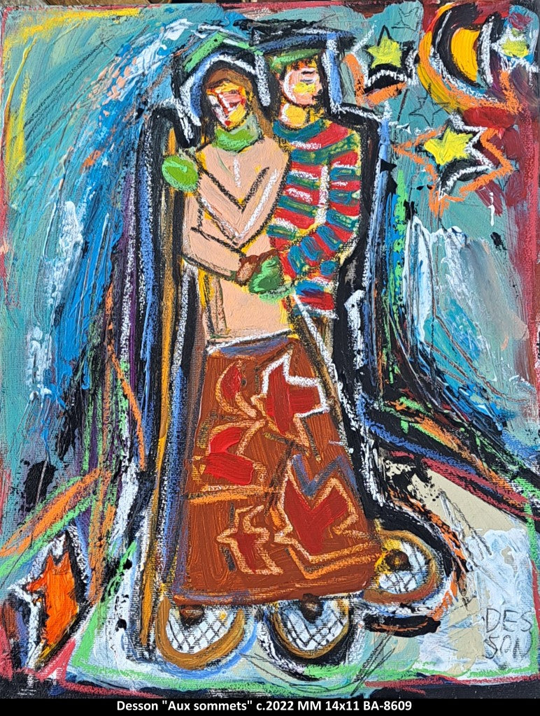 BA8609 - Aux sommets - DENIS CHIASSON - DESSON - 14x11