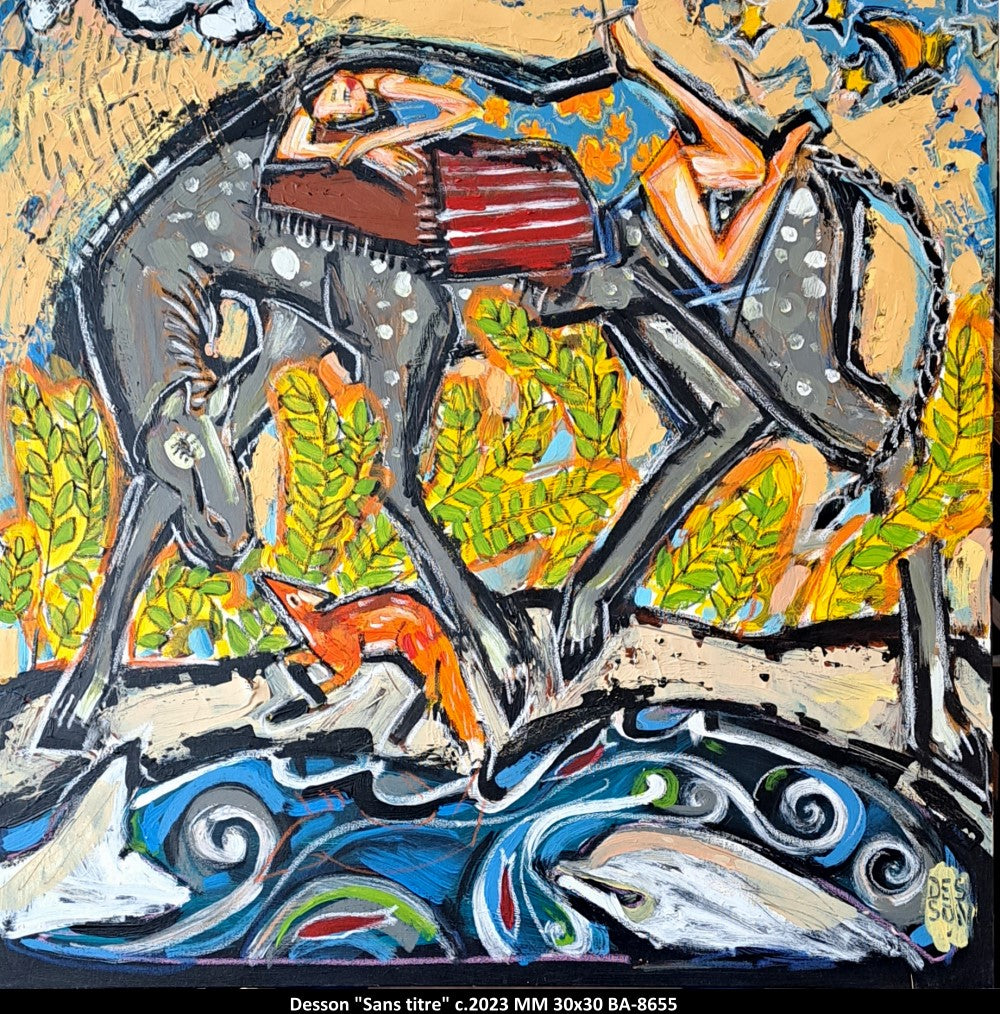 BA8655 - Sans titre -DENIS CHIASSON DESSON - 30X30