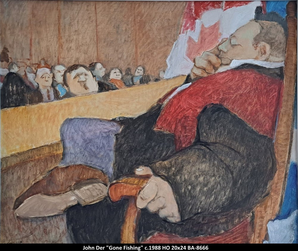 BA8666 - Gone Fishing - JOHN DER - 20x24