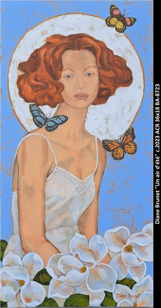 BA8723 - Un air d'été - DIANE BRUNET - 36x18