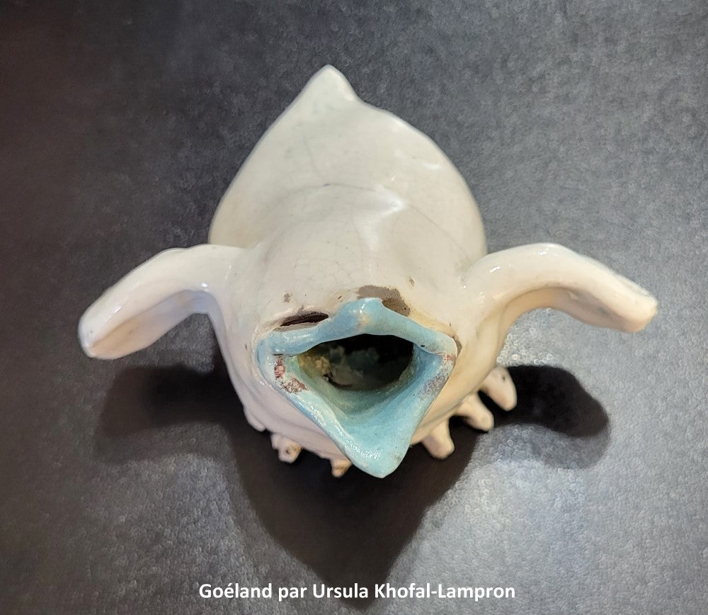 Goéland (RAKU - URSULA KHOFAL LAMPRON